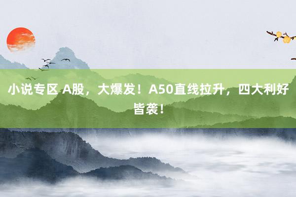 小说专区 A股，大爆发！A50直线拉升，四大利好皆袭！
