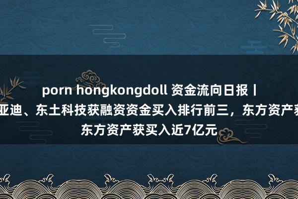 porn hongkongdoll 资金流向日报丨东方资产、比亚迪、东土科技获融资资金买入排行前三，东方资产获买入近7亿元