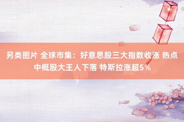 另类图片 全球市集：好意思股三大指数收涨 热点中概股大王人下落 特斯拉涨超5%