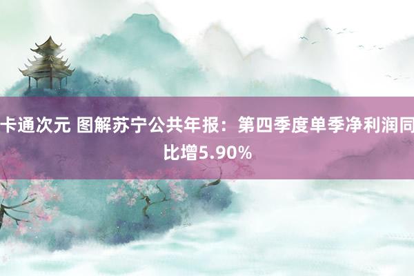 卡通次元 图解苏宁公共年报：第四季度单季净利润同比增5.90%
